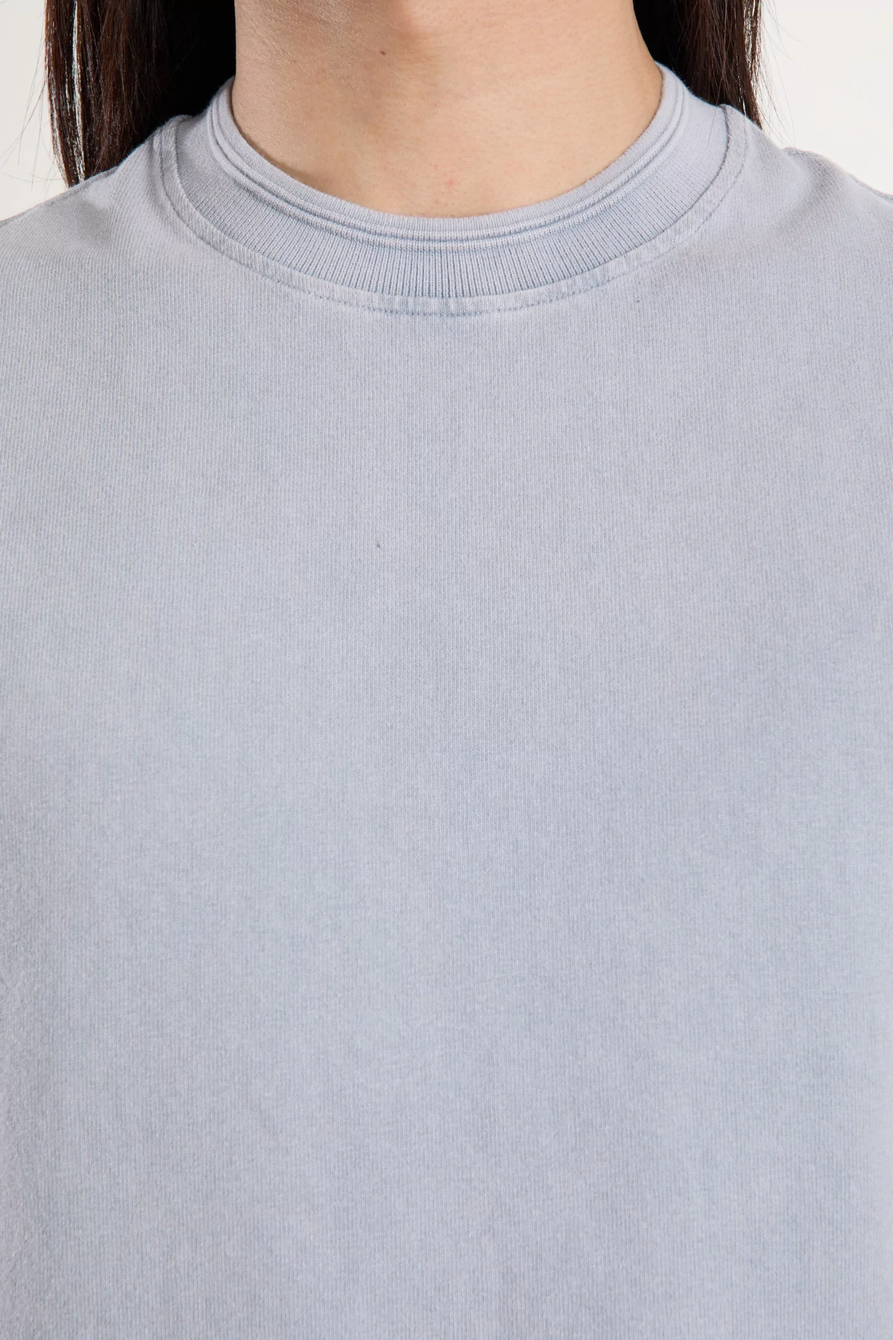 Athletic Recycled Cotton T-shirt – Dry Blue | Centre Commercial