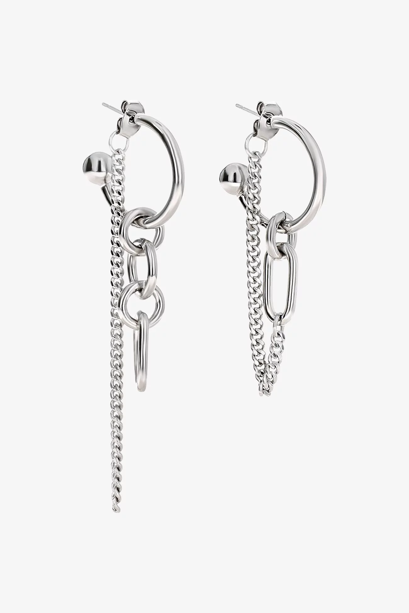 Allen Earrings Justine Clenquet – Palladium | Centre Commercial