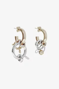 Anila Earrings Justine Clenquet – Gold/Palladium | Centre Commercial