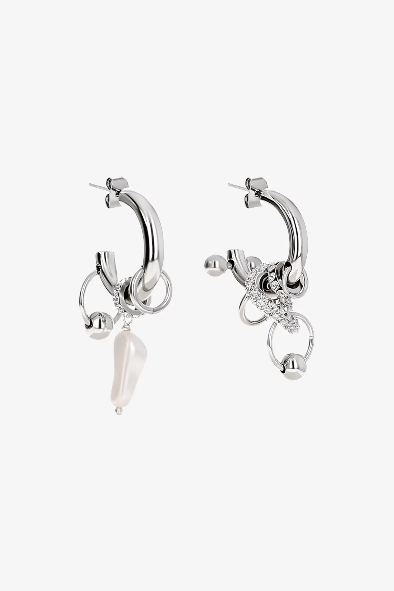 Danielle Earrings Justine Clenquet – Palladium | Centre Commercial
