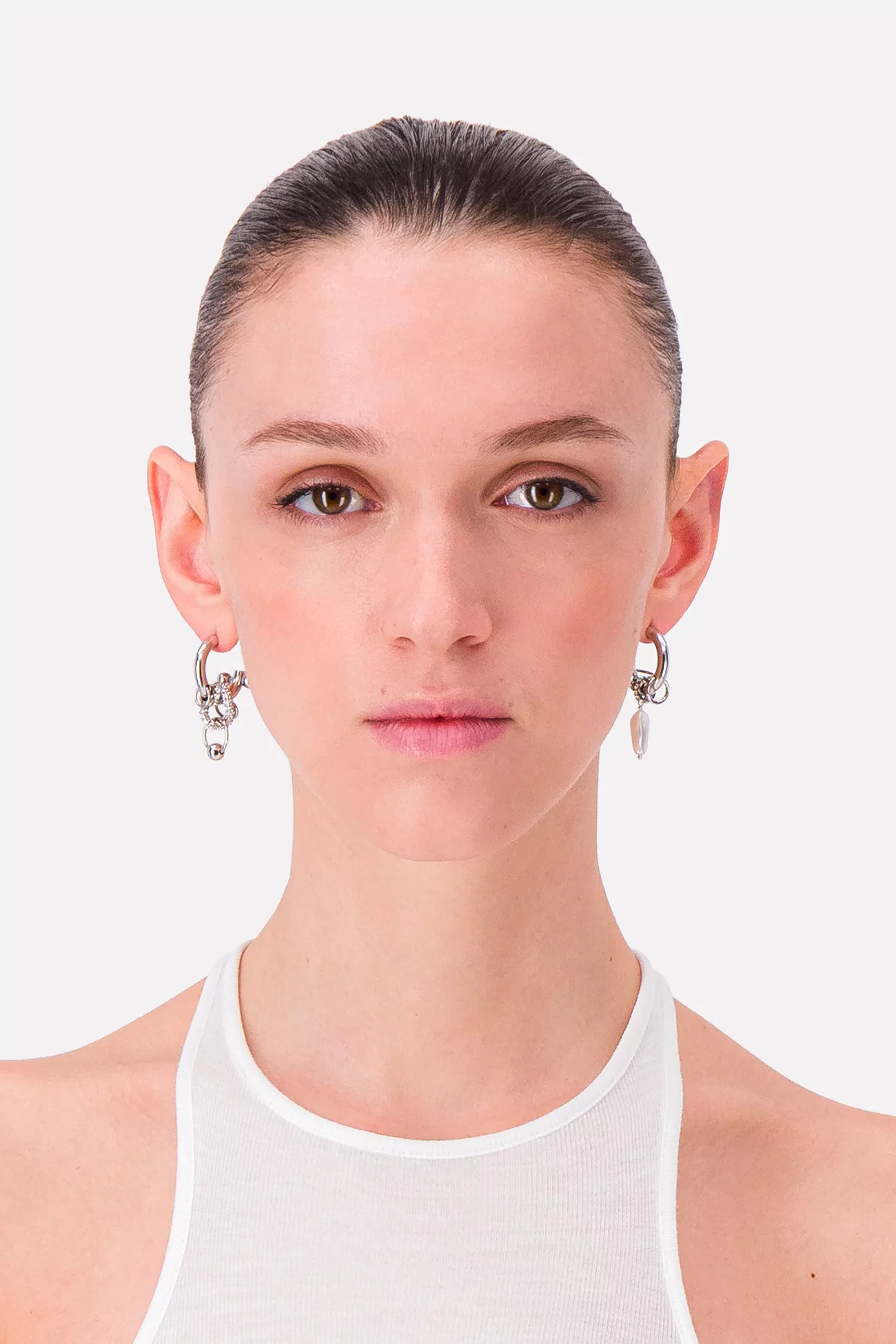 Danielle Earrings Justine Clenquet – Palladium | Centre Commercial
