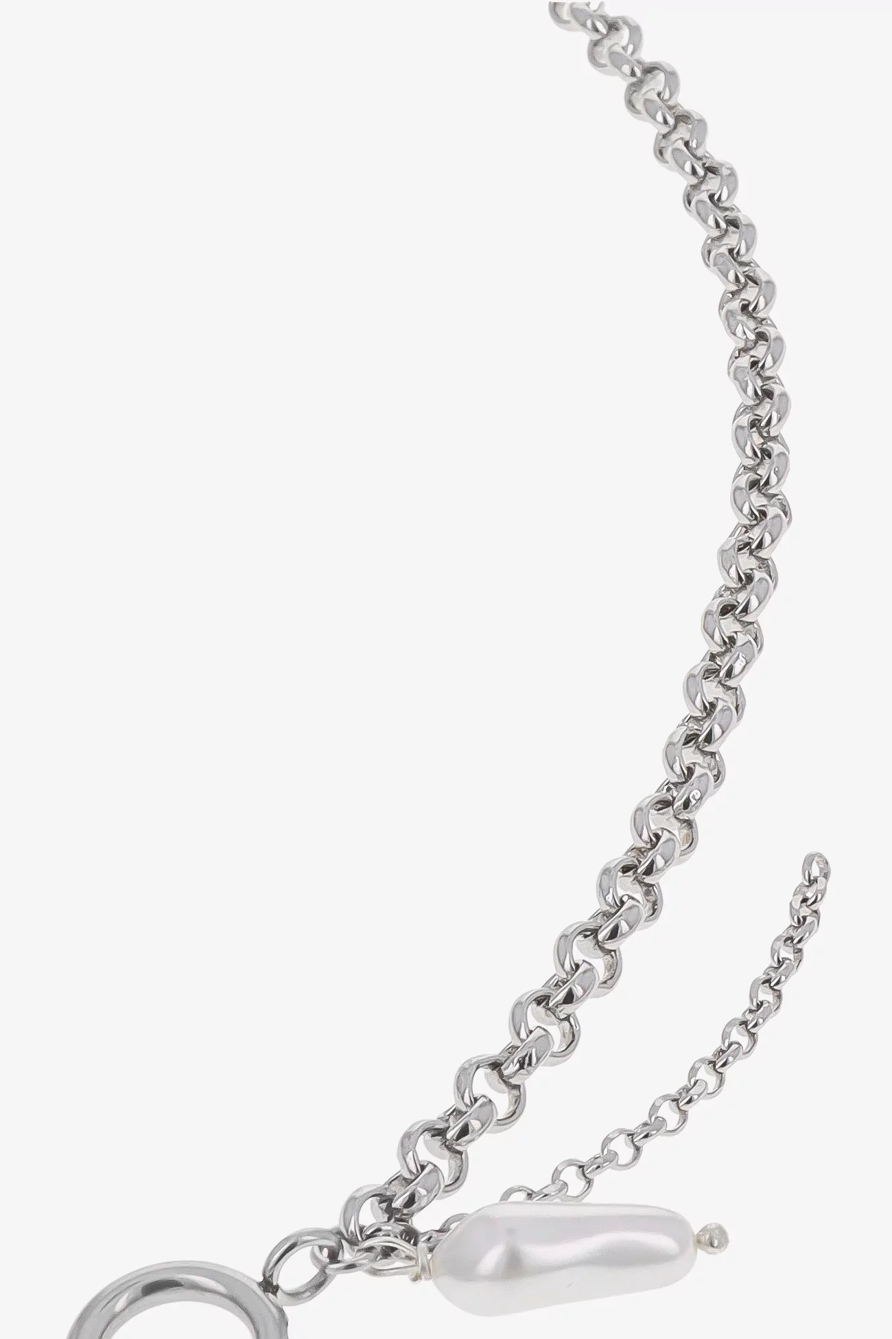 Denise Ankle Bracelet Justine Clenquet – Palladium | Centre Commercial