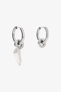 Denise Earrings Justine Clenquet – Palladium | Centre Commercial