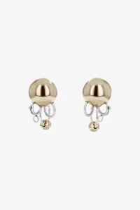 Elda Earrings Justine Clenquet – Gold/Palladium | Centre Commercial