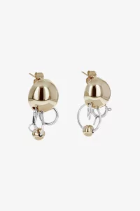 Elda Earrings Justine Clenquet – Gold/Palladium | Centre Commercial