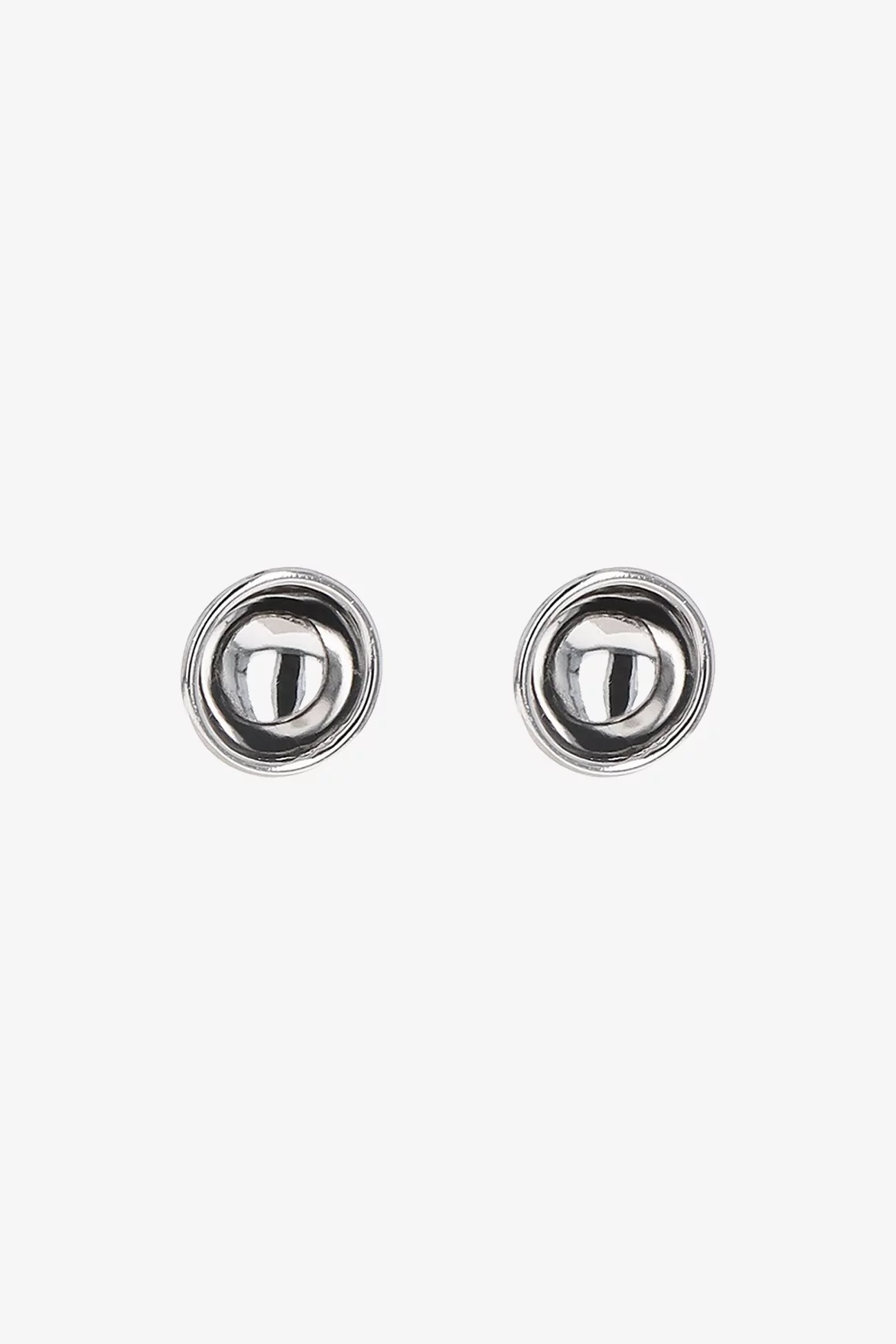 Freja Small Earrings Justine Clenquet – Palladium | Centre Commercial