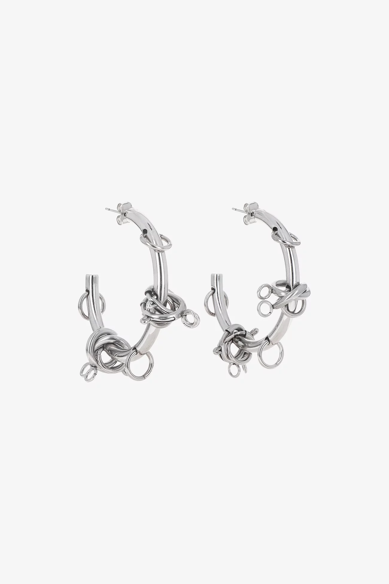 Fiona Earrings Justine Clenquet – Palladium | Centre Commercial
