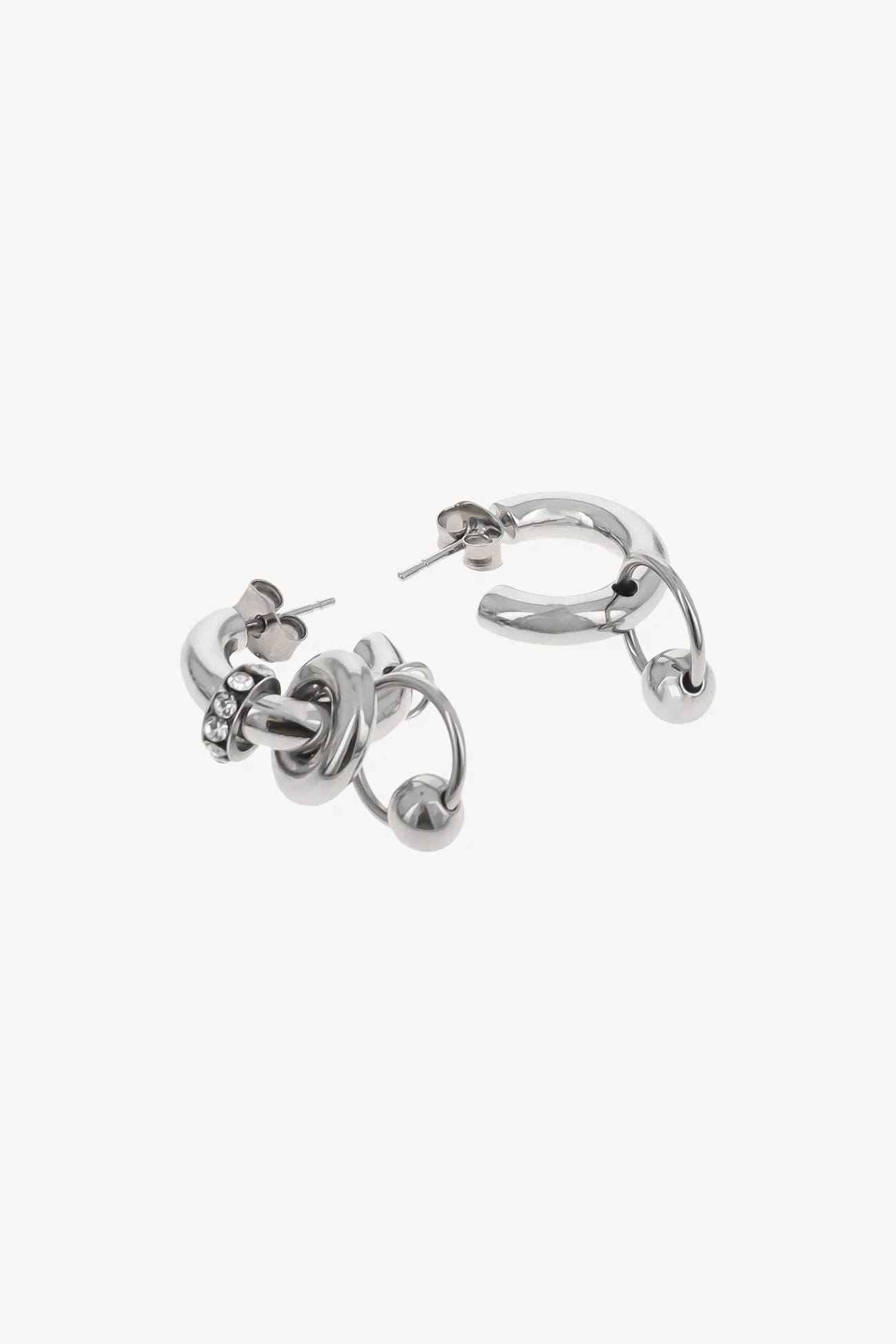 Isa Earrings Justine Clenquet – Palladium | Centre Commercial