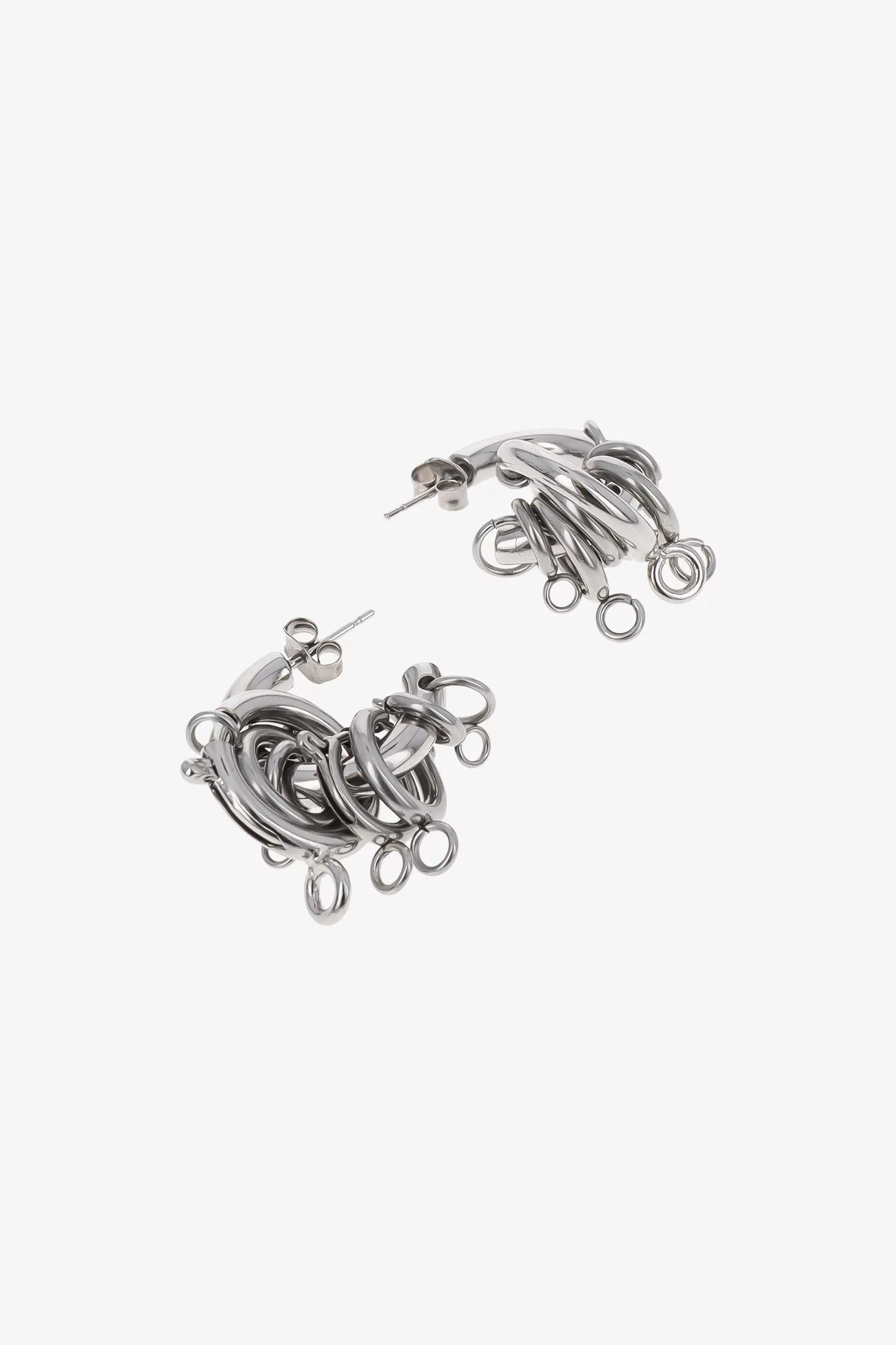 Jay Earrings Justine Clenquet – Palladium | Centre Commercial