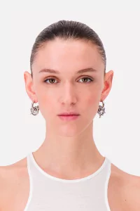 Jay Earrings Justine Clenquet – Palladium | Centre Commercial