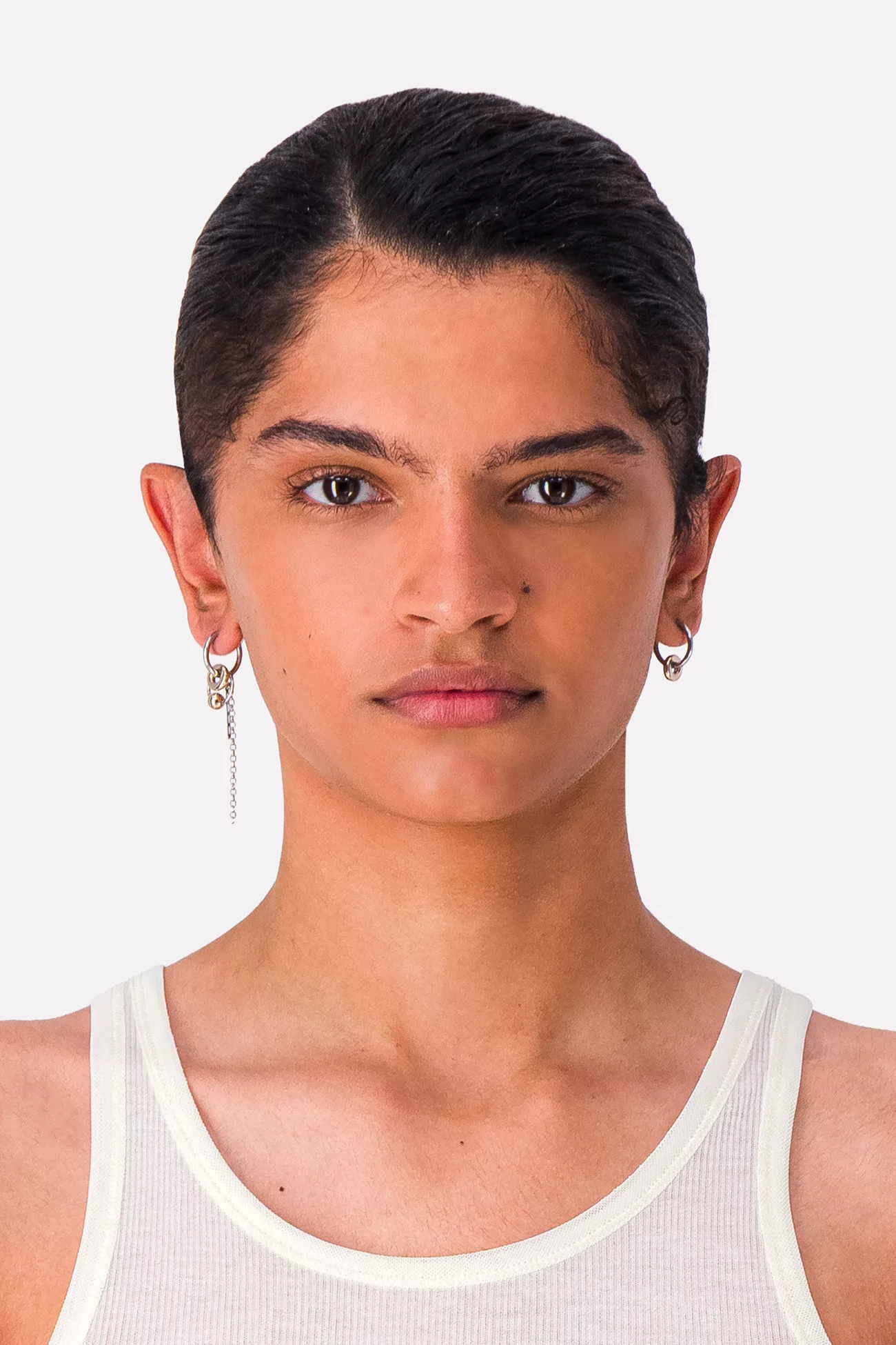 Kali Earrings Justine Clenquet – Gold/Palladium | Centre Commercial