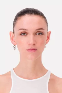 Kris Earrings Justine Clenquet – Gold/Palladium | Centre Commercial