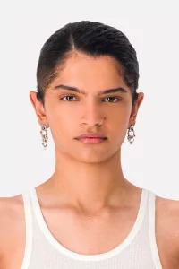 Pam Earrings Justine Clenquet – Gold/Palladium | Centre Commercial