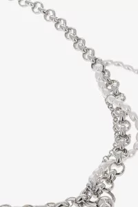 Salem Ankle Bracelet Justine Clenquet – Palladium | Centre Commercial