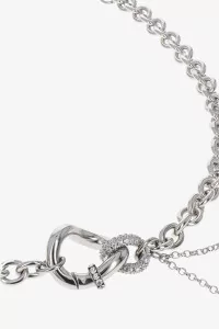 Brett Necklace Justine Clenquet – Palladium | Centre Commercial