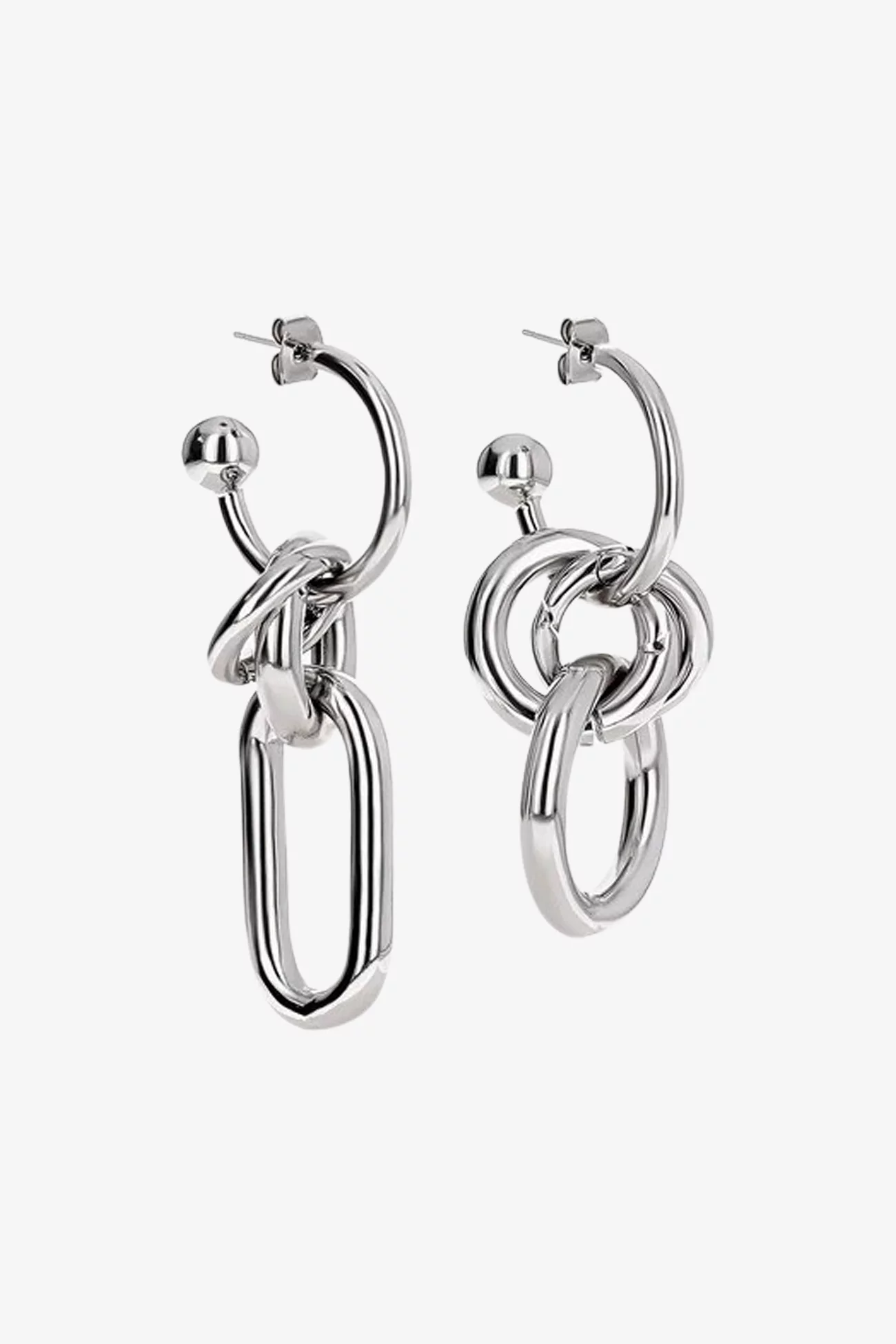 Troy Earrings Justine Clenquet – Palladium | Centre Commercial