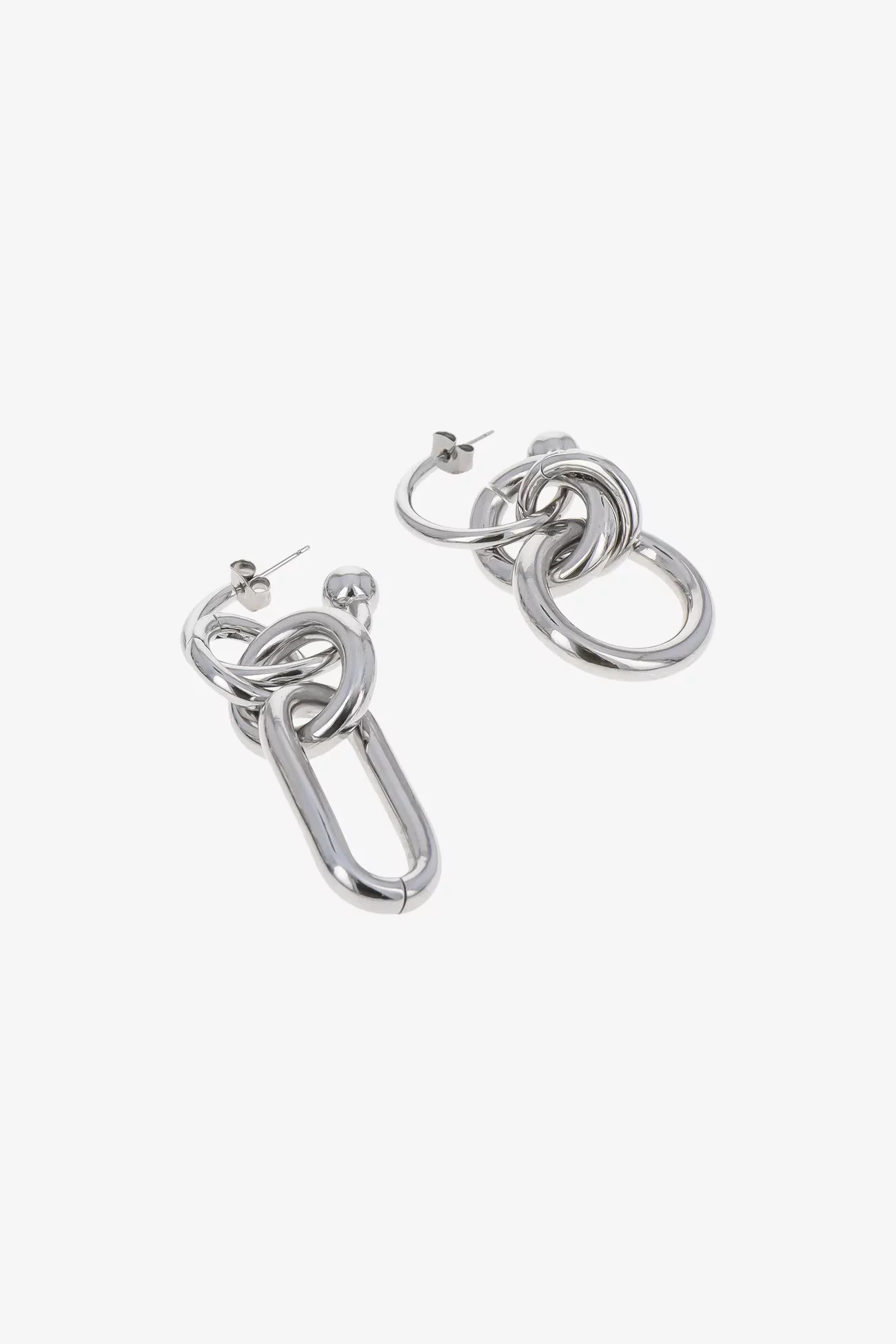 Troy Earrings Justine Clenquet – Palladium | Centre Commercial