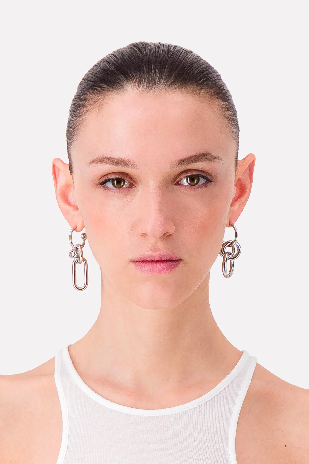 Troy Earrings Justine Clenquet – Palladium | Centre Commercial