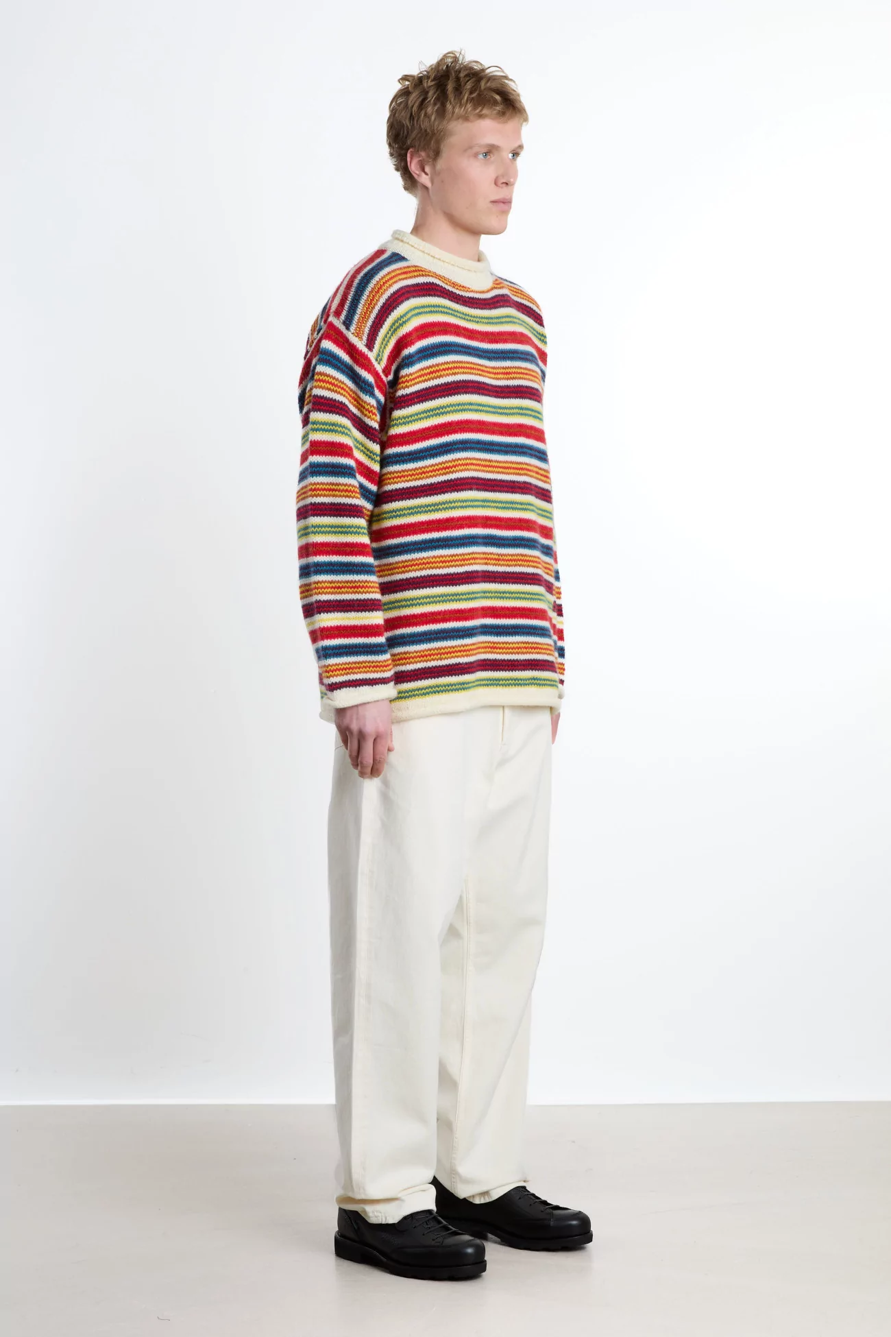 Pool Math Sweater Howlin' Cool In The Pool Wool Sweater – Ecru | Centre Commercial