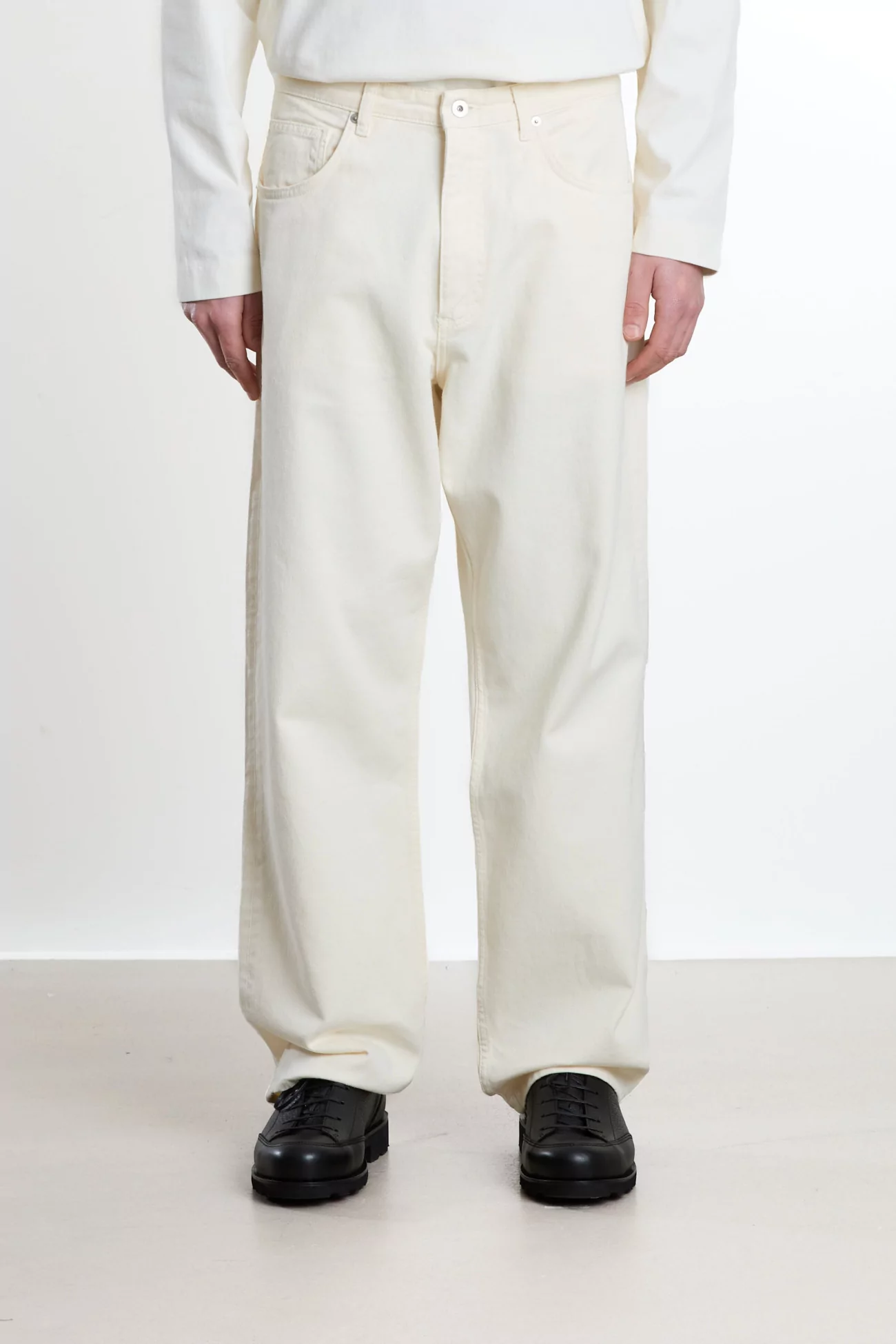 Norse Projects Korshavn 5 Pocket Twill Trousers – Natural Ecru | Centre Commercial