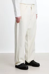 Norse Projects Korshavn 5 Pocket Twill Trousers – Natural Ecru | Centre Commercial