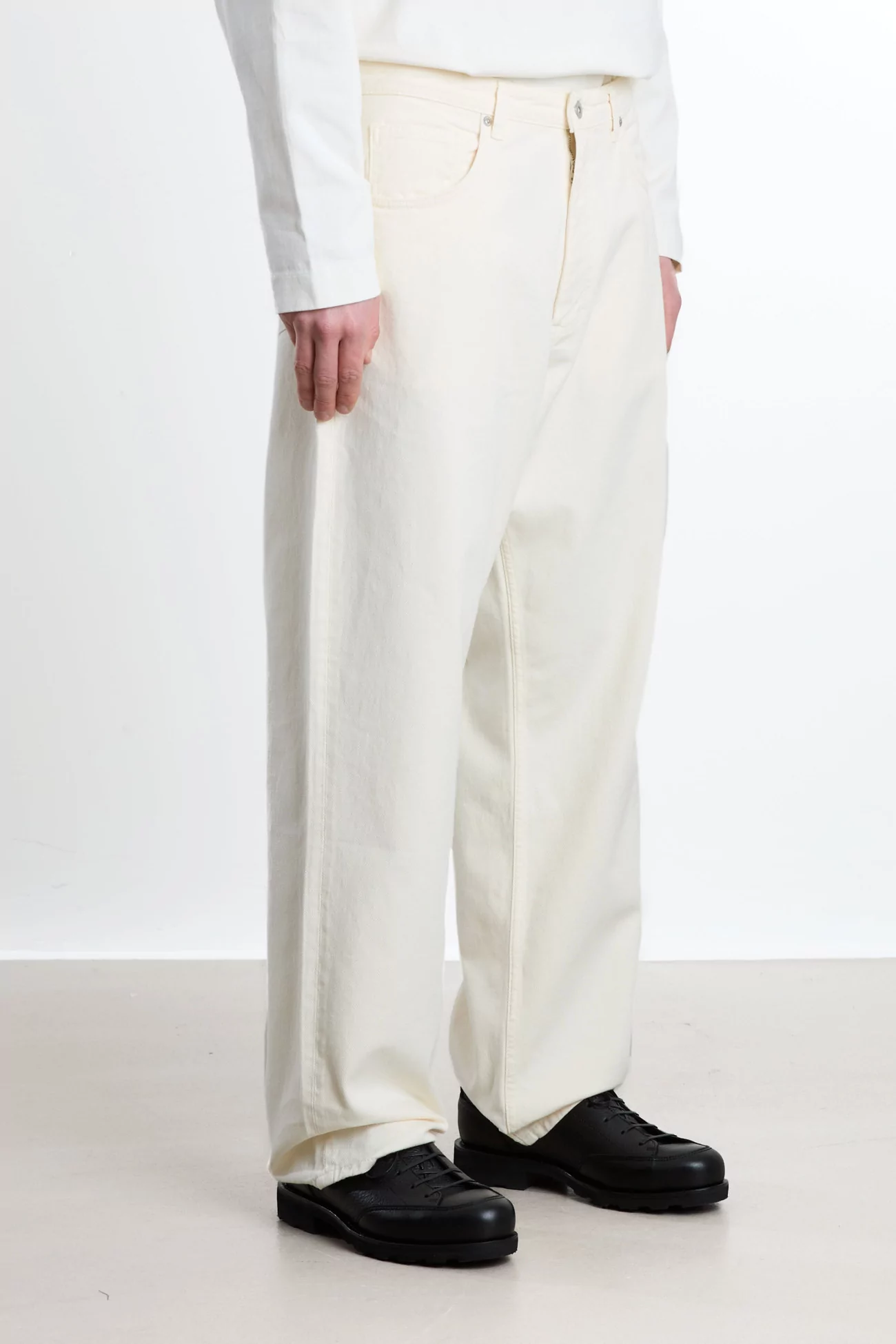 Norse Projects Korshavn 5 Pocket Twill Trousers – Natural Ecru | Centre Commercial