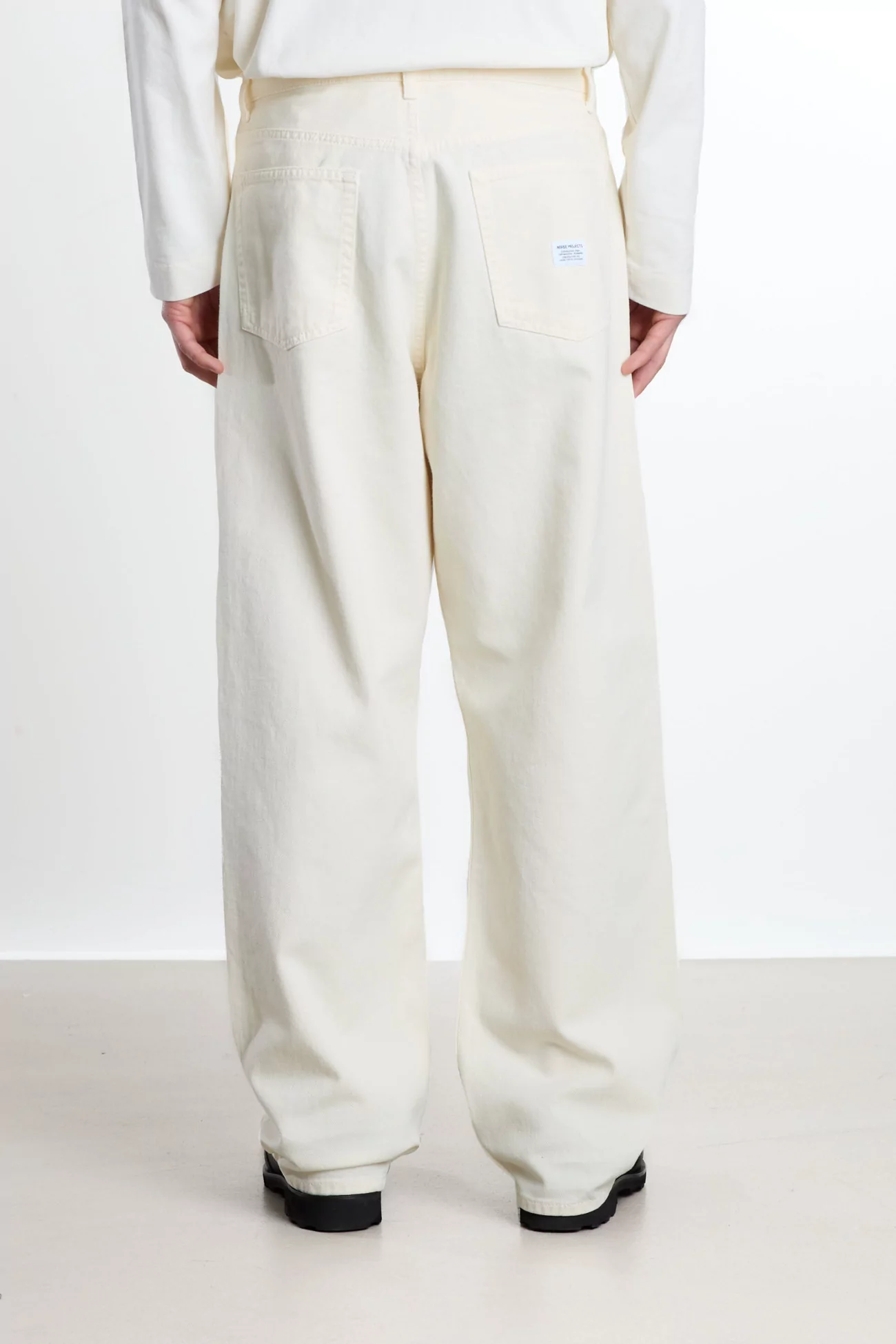Norse Projects Korshavn 5 Pocket Twill Trousers – Natural Ecru | Centre Commercial