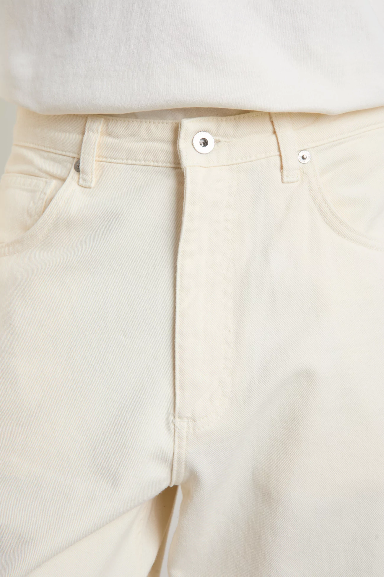 Norse Projects Korshavn 5 Pocket Twill Trousers – Natural Ecru | Centre Commercial