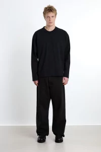 Norse Projects Korshavn 5 Pocket Twill Trousers – Black | Centre Commercial