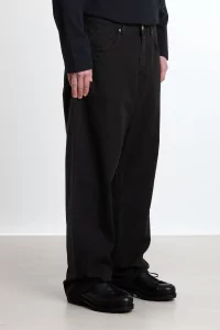 Norse Projects Korshavn 5 Pocket Twill Trousers – Black | Centre Commercial