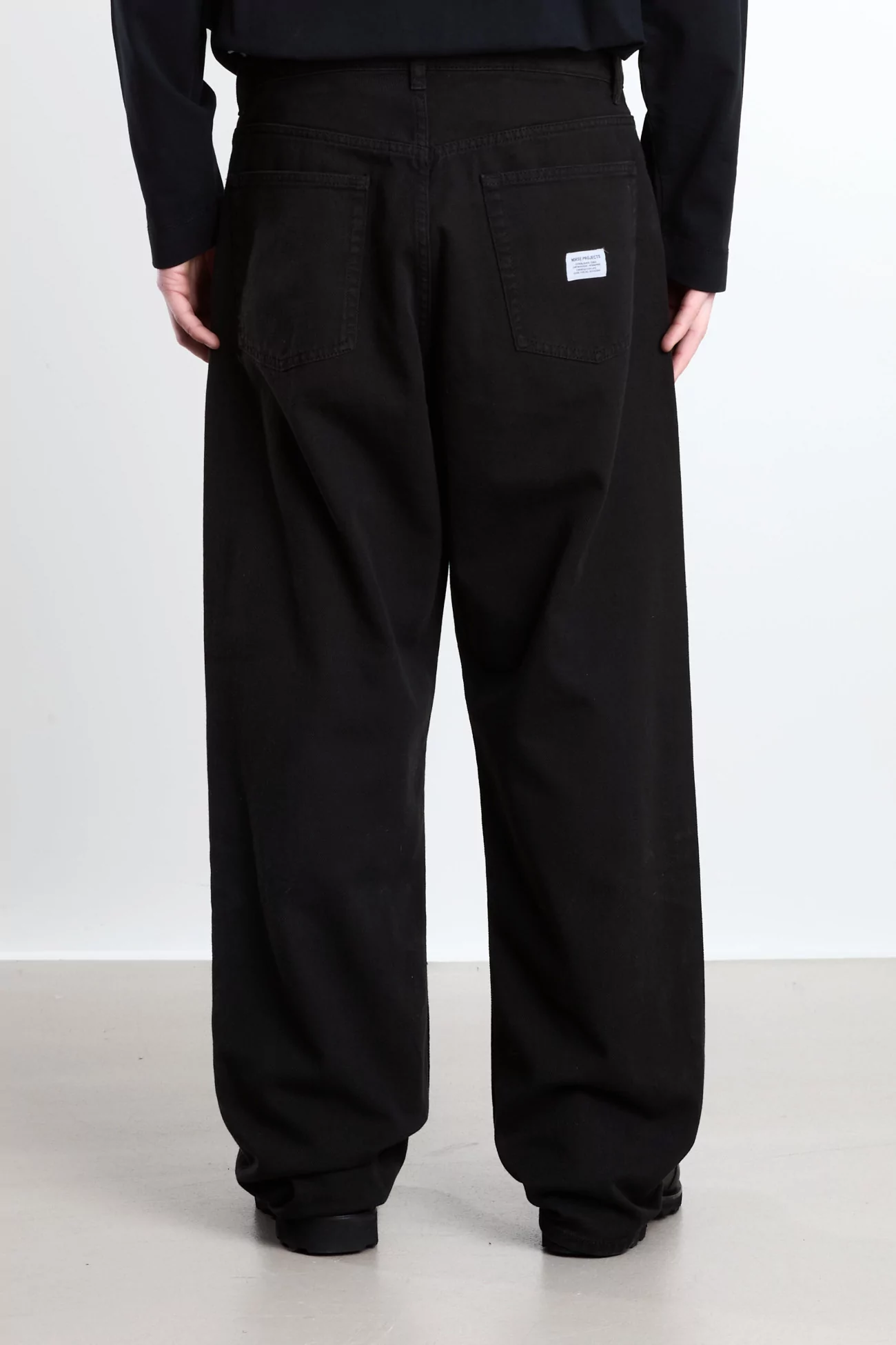 Norse Projects Korshavn 5 Pocket Twill Trousers – Black | Centre Commercial