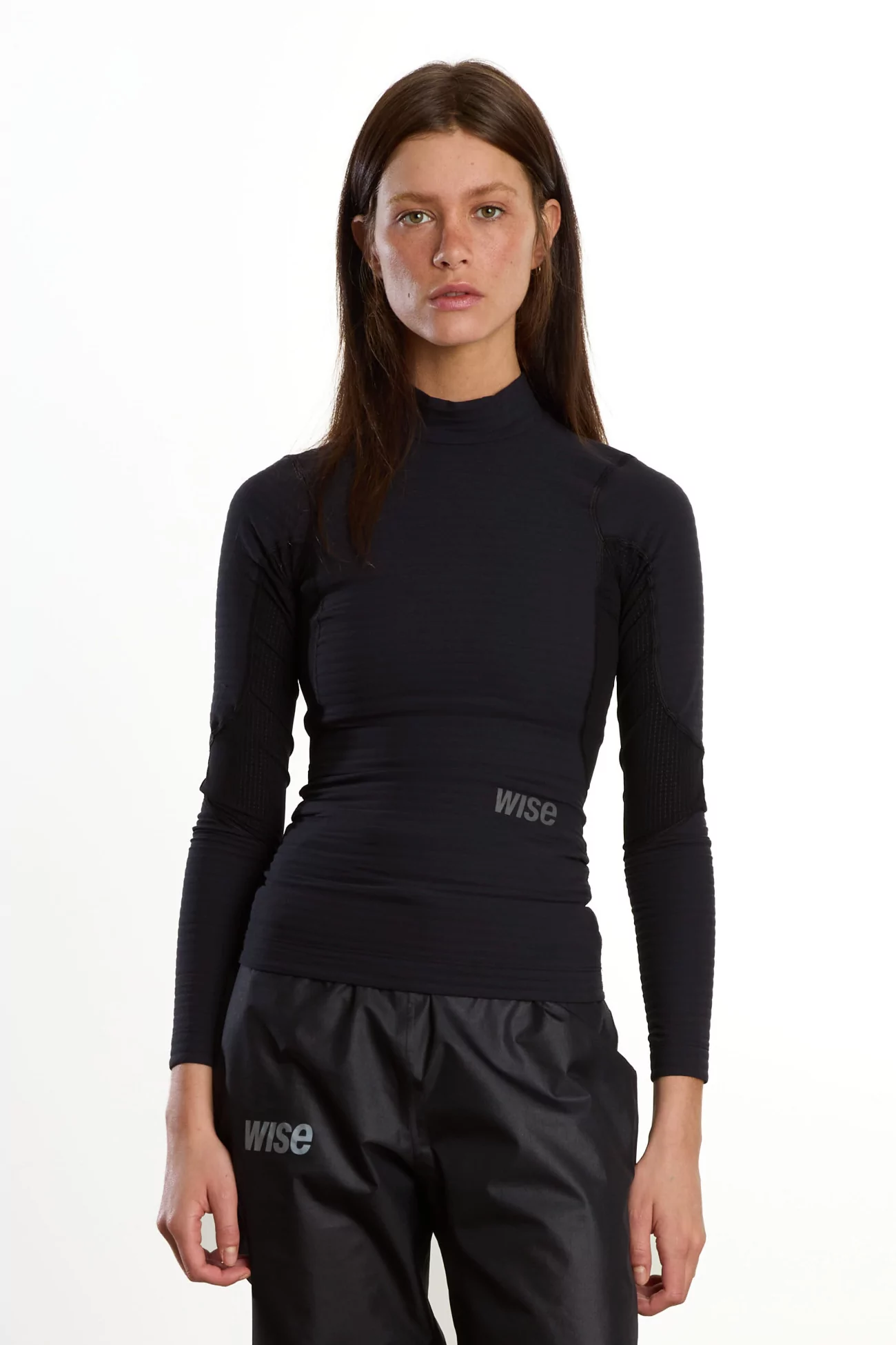 Women's Heat Layer Merino Wool Base Layer – Black | Centre Commercial