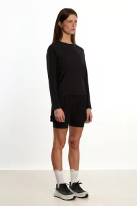 Women's Ultra Shirt LS Long Sleeve Trail T-shirt – Black | Centre Commercial