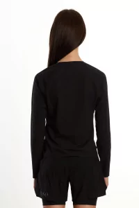 Women's Ultra Shirt LS Long Sleeve Trail T-shirt – Black | Centre Commercial