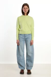 Women's Merino Wool Milano Cardigan – Jaune Poire | Centre Commercial