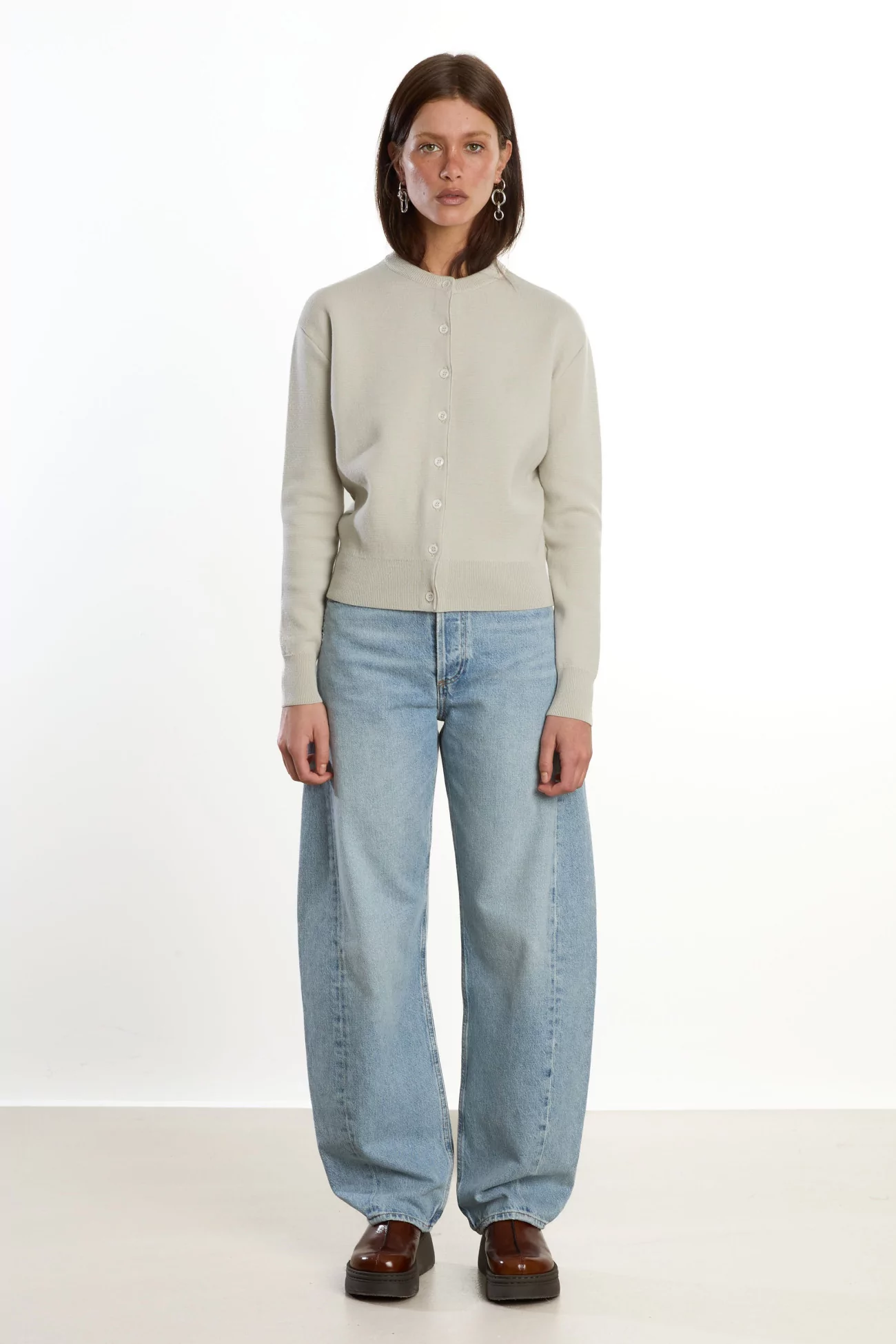 Women's Merino Wool Milano Cardigan – Craie | Centre Commercial