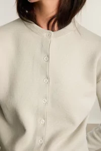 Women's Merino Wool Milano Cardigan – Craie | Centre Commercial