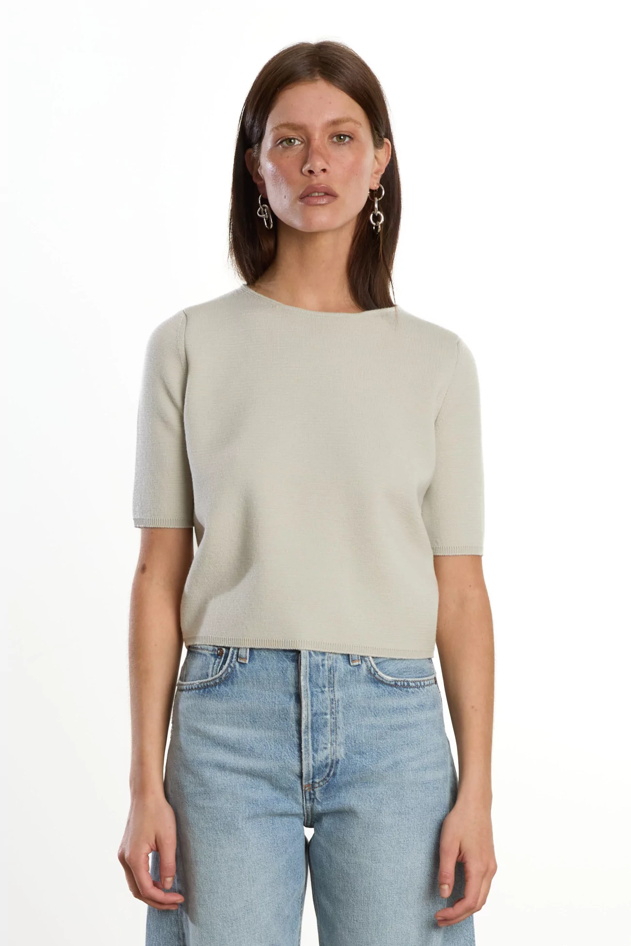Women's Merino Wool Milano Top – Craie | Centre Commercial
