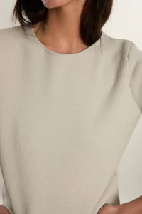 Women's Merino Wool Milano Top – Craie | Centre Commercial