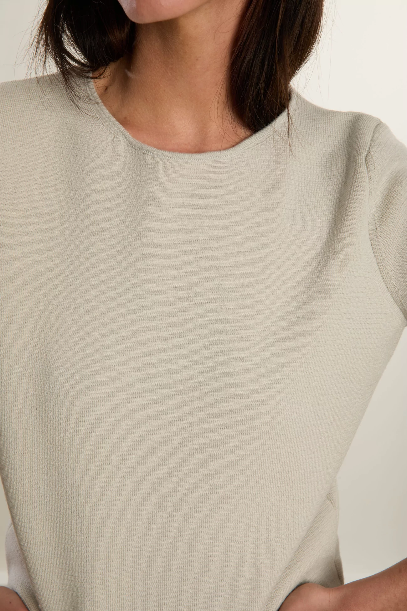 Women's Merino Wool Milano Top – Craie | Centre Commercial