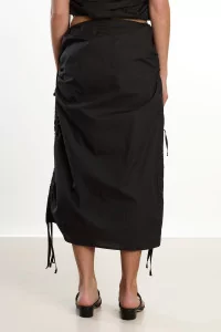 Baserange Pictorial Skirt Organic Cotton – Black | Centre Commercial