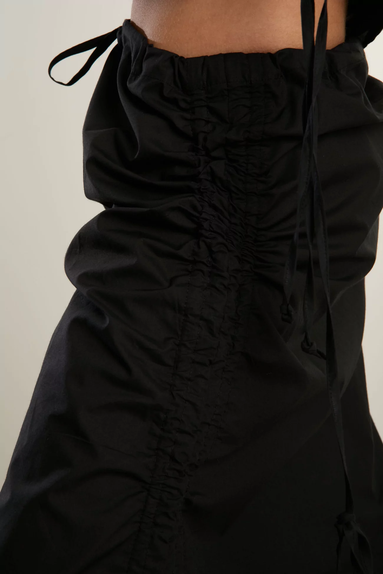 Baserange Pictorial Skirt Organic Cotton – Black | Centre Commercial