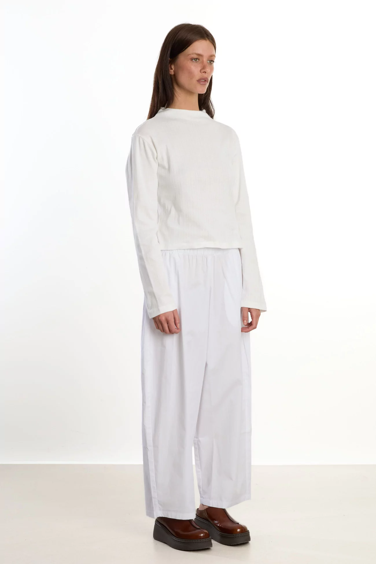 Clara Lyocell Top Rita Row – White | Centre Commercial