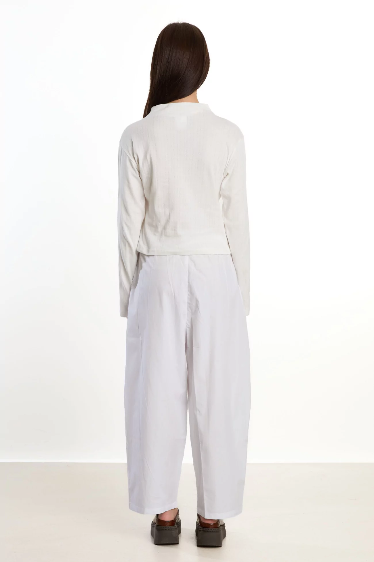 Clara Lyocell Top Rita Row – White | Centre Commercial