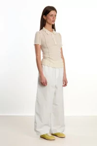 Baserange Omato Polo Organic Cotton – Off White | Centre Commercial