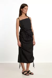 Baserange Pictorial Top Organic Cotton – Black | Centre Commercial