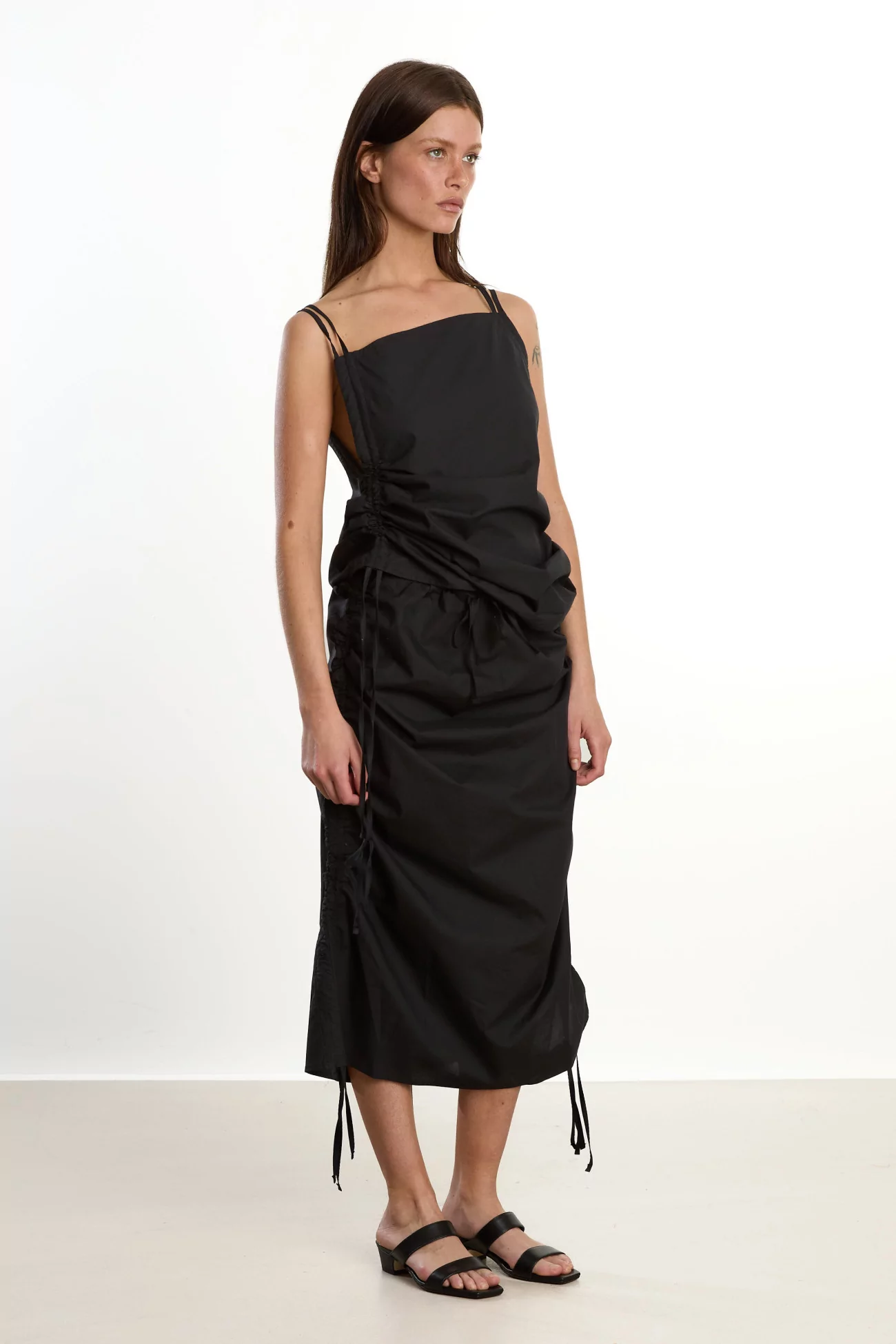 Baserange Pictorial Top Organic Cotton – Black | Centre Commercial