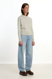 Women's Merino Wool Milano Cardigan – Craie | Centre Commercial