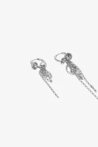 Cailin Earrings Justine Clenquet – Palladium | Centre Commercial