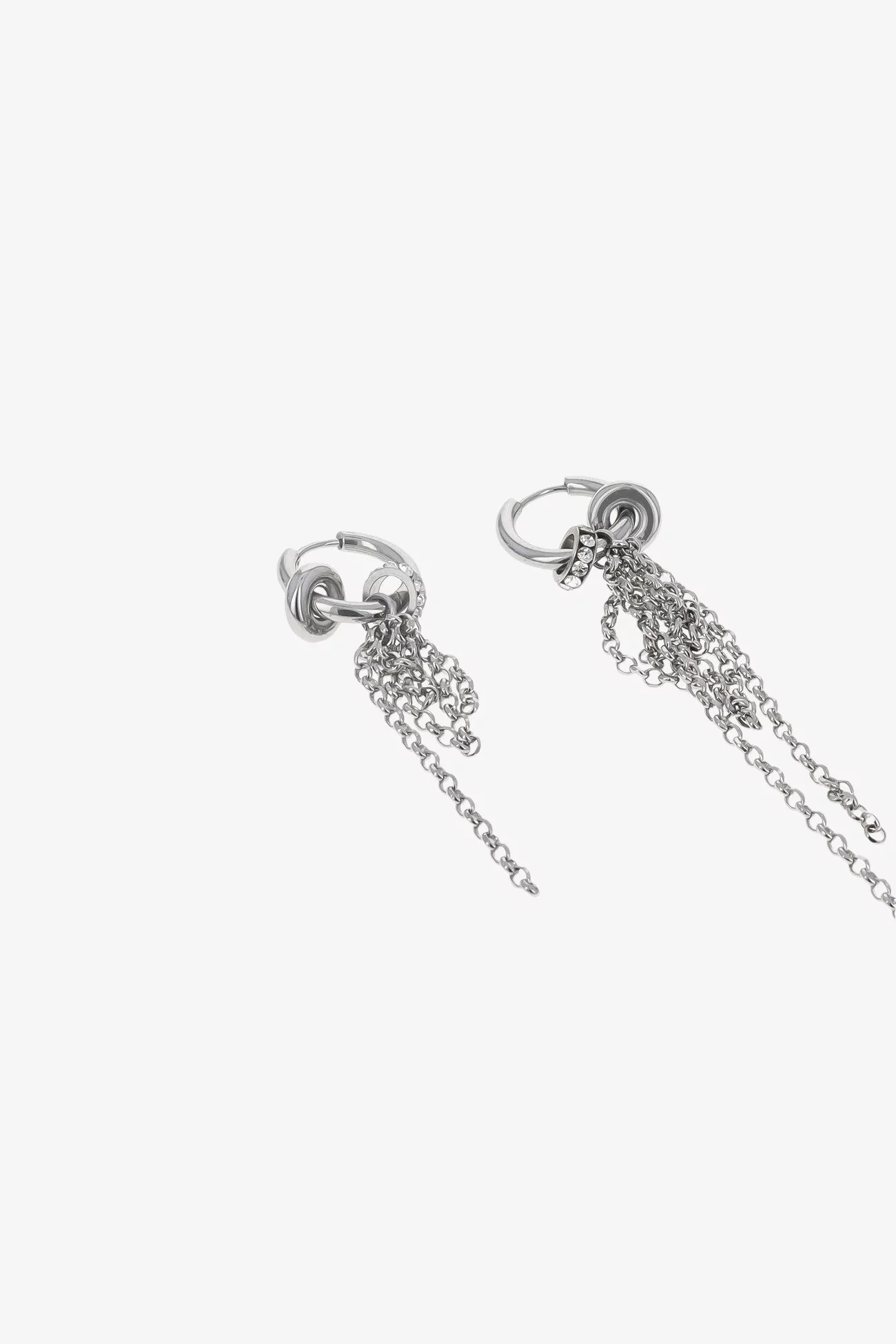 Cailin Earrings Justine Clenquet – Palladium | Centre Commercial